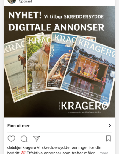 annonse sosiale medier