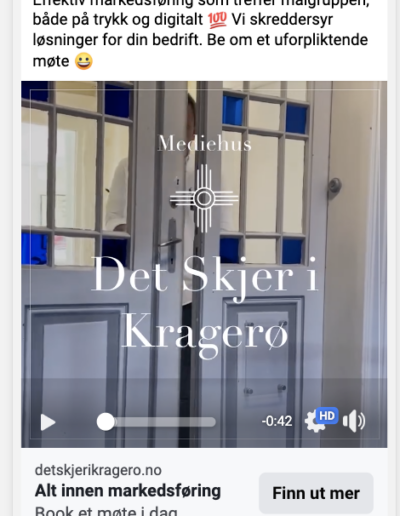 annonse sosiale medier
