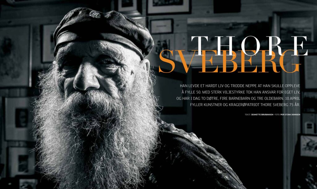 Portrett av Thore Sveberg
