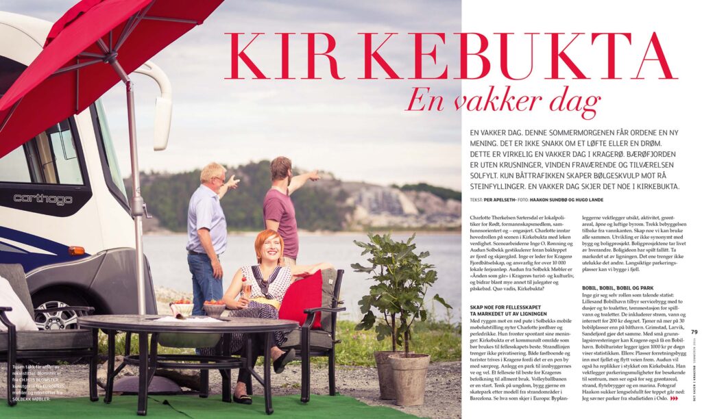 Kirkebukta en vakker dag